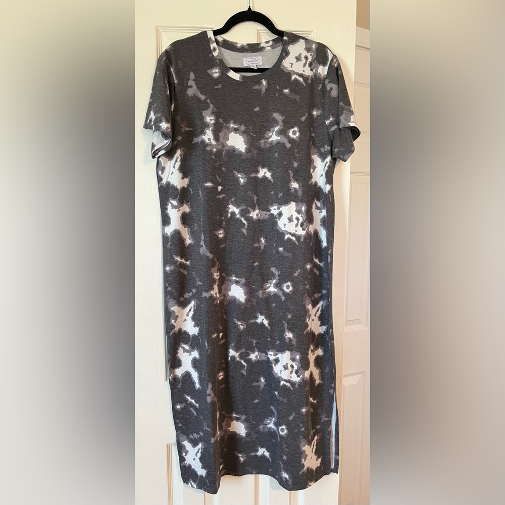Mud Pie Shirt Dress. Size M. Tie Dye - Picture 1 of 5